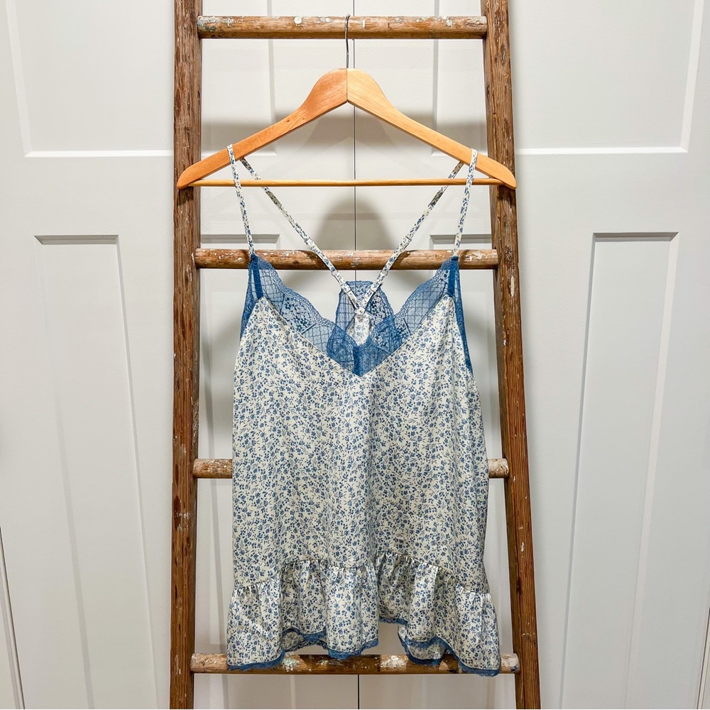 NWOT Storia Lace Trim Cami | Large